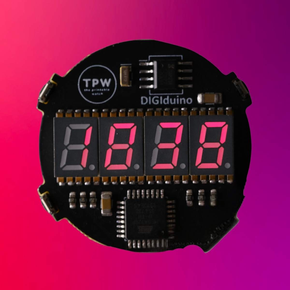 DIGIduino - Arduino Digital Watch - Movement Only