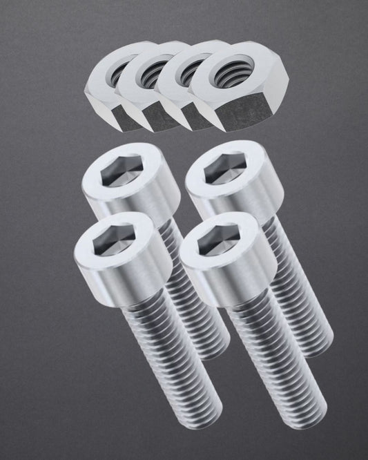 Case-back Screws for Aries Moon-Phase 3D Printed Watch