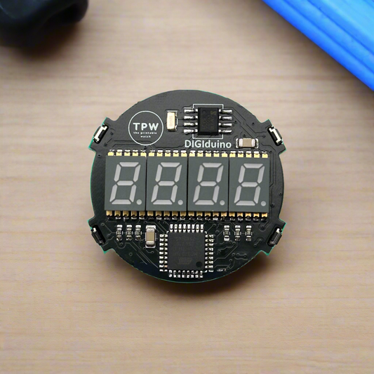 DIGIduino - Arduino Digital Watch - Movement Only