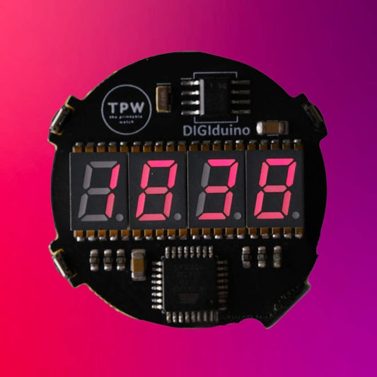 DIGIduino - Arduino Digital Watch - Movement Only